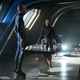 Image for article titled The Batman Flies High and Rides Fast in New Set Photos